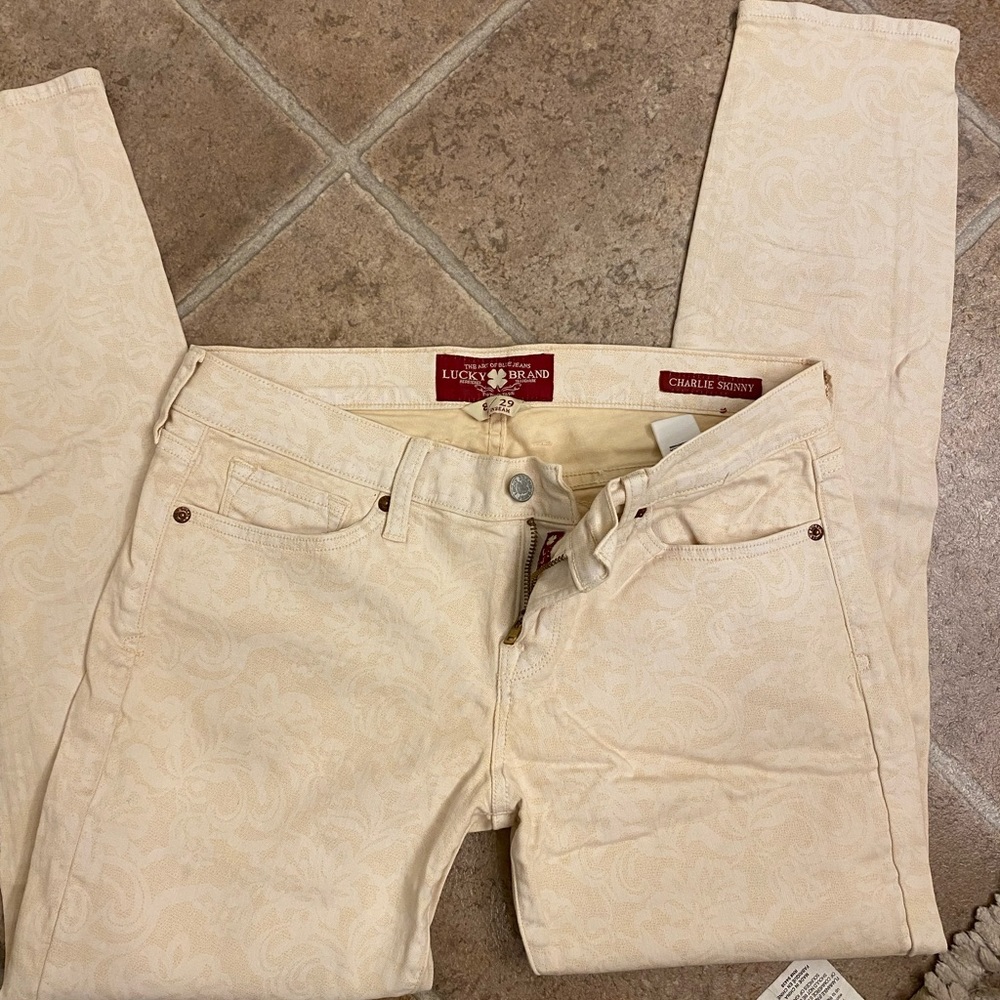 Lucky brand Charlie skinny jeans